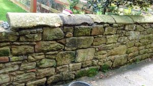 Stone Wall Building